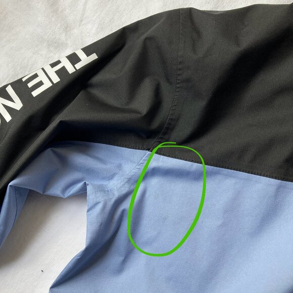 XL The North Face Size 14/16 Youth Boys Antora Rain Jacket Folk Blue Windbreaker - Picture 8 of 8